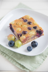 Clafoutis mit Beeren