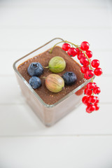 Schokoladen Chia Pudding