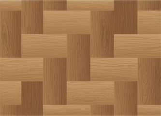 A topview of a brown wooden tile