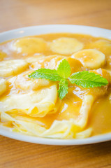 Crepe banana