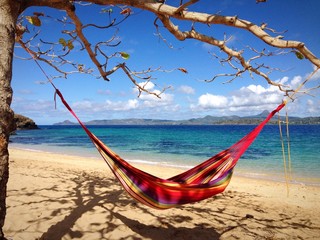 hamac sur la plage