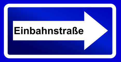 Einbahnstraße