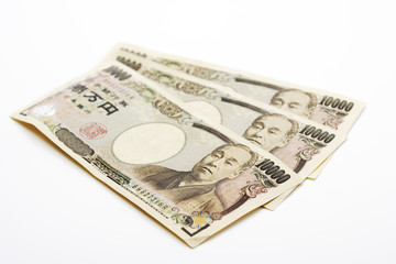 Japanische Devisen, zehntausend Yens