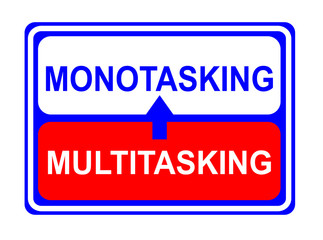 Multitasking - Monotasking