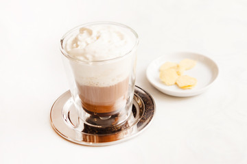 chocolate cocktail with ginger