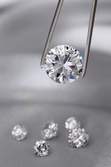 Diamond jewelry holding