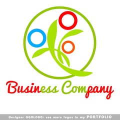 logo, green, conservation, power, vector, energy, building