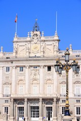 Fototapeta na wymiar Madrid castle, Spain