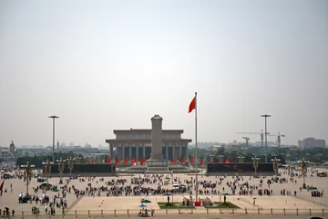 Poster Im Rahmen Tiananmen Square, Beijing, China © nyiragongo