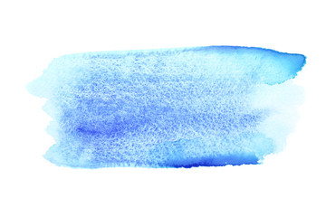 Watercolor brush strokes