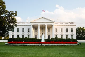Cercles muraux Lieux américains The White House