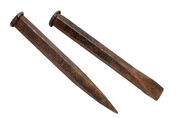 Old rusty chisel - 67780819