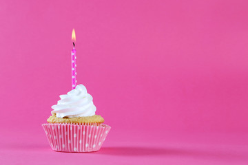birthday cupcake