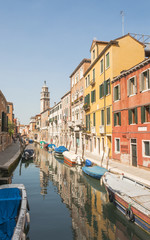 Venedig, historische Altstadt, Kanal, Sommer, Italien