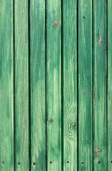 The old green wood texture with natural patterns