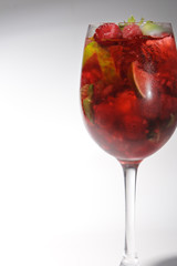 Cocktail - Raspberry with Mint