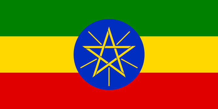 Flaf of Ethiopia