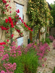 maison fleurie