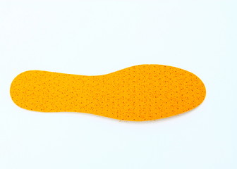 semelle de chaussures isolé,fond blanc