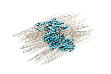 Pile of Blue Resistors