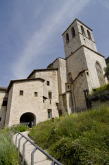 Fototapeta na wymiar Gubbio Cathedral (Umbria, Italy)