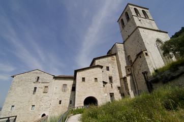 Fototapeta na wymiar Gubbio Cathedral (Umbria, Italy)