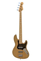 Fototapeta premium Electric bass guitar isolated