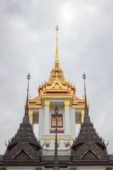 Fototapeta premium Loha Prasat Metal Palace in Bangkok Thailand