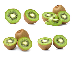 Fototapeta premium kiwi fruit isolated on white background