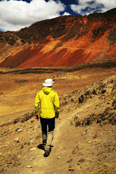 Trekking in Cordiliera Huayhuash, Peru, South America