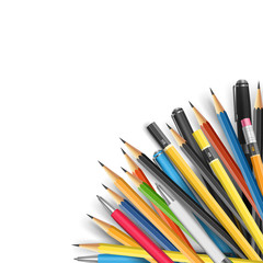 Fototapeta premium Mass pencils
