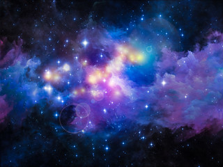 Obraz na płótnie Canvas Metaphorical Nebula