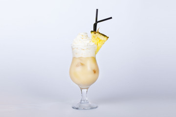 pina colada with pineapple