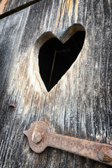 wooden heart