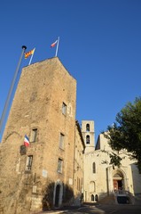 Tour de l'h&ocirc;tel de ville, ancien palais &eacute;piscopal, Grasse