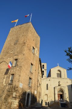 Tour de l'h&ocirc;tel de ville, ancien palais &eacute;piscopal, Grasse