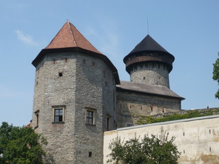 The Sovinec Castle in Jiříkov on The Czech Republic