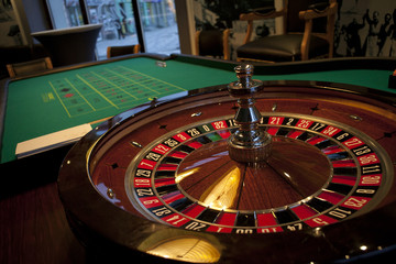 Roulette table