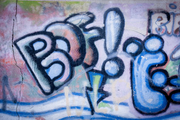 Mur de graffiti BOF
