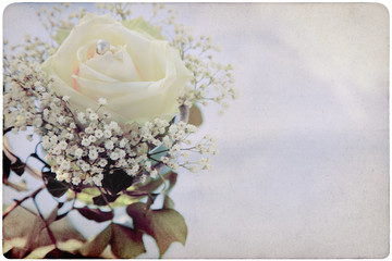Obraz na płótnie Canvas wedding flower background