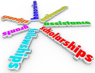 Scholarships Grants Financial Aid Support College Help Assistanc