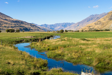 Naklejka premium Picturesque landscape