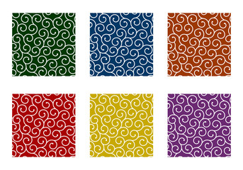 唐草模様パターン