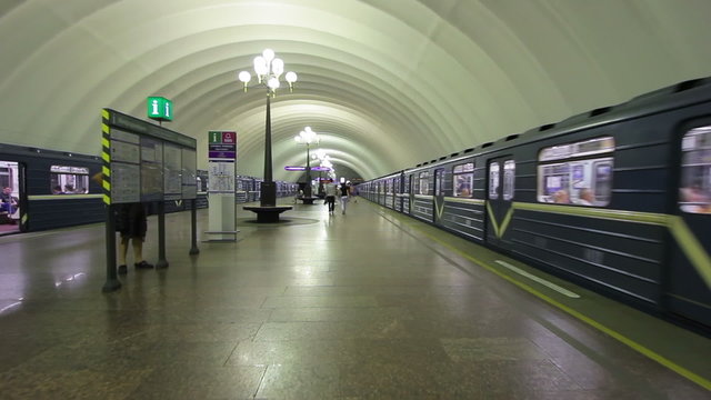Subway station Staraya Derevnya