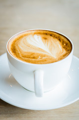 Latte coffee