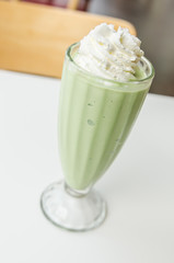 Green tea frappe