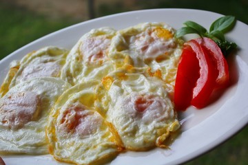 Oeufs au plat