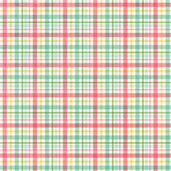 Plaid textured Fabric Background