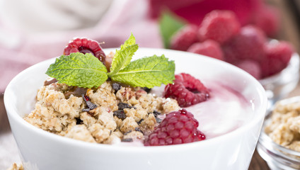 Raspberry Yogurt