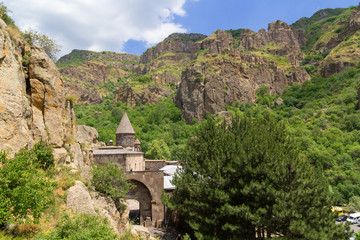 Fototapeta na wymiar Geghard monastery in Armenia